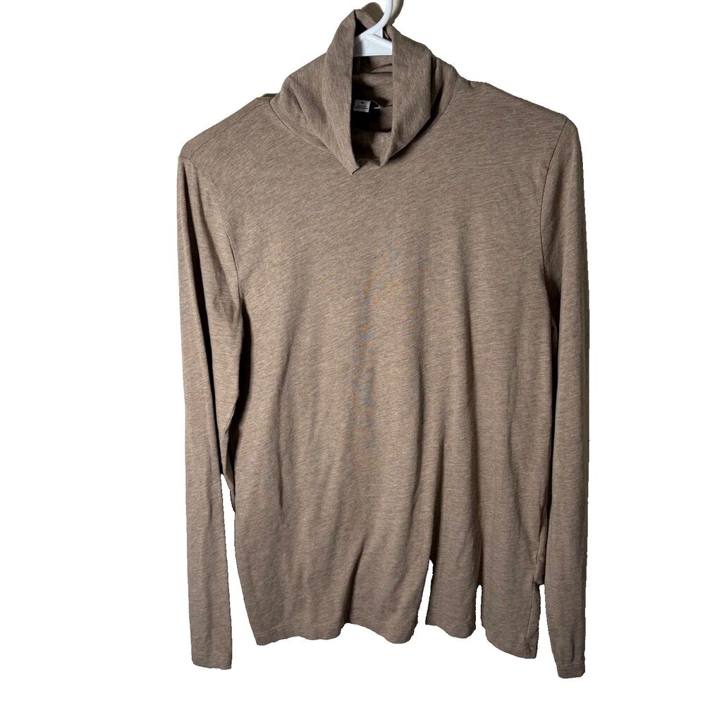 J. Crew T-Shirt Women's Medium Turtleneck Long Sleeve Casual Basic Layering